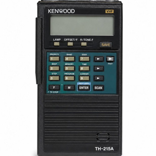 Kenwood TH-215A VHF 2m FM transceiver used, vintage Japan