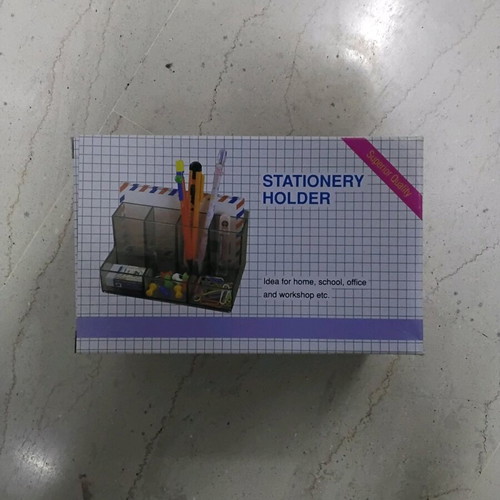 Acrylic Desk Organizer 8-Compartment new
