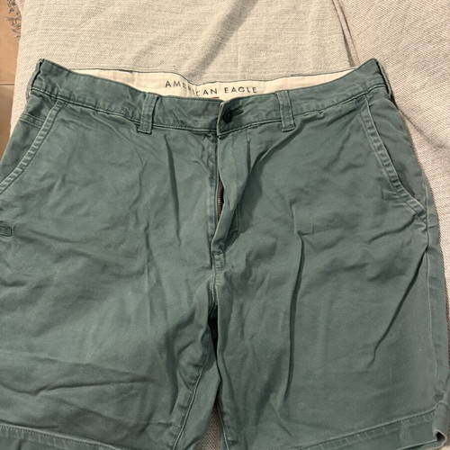 American Eagle shorts used, turquoise, size L