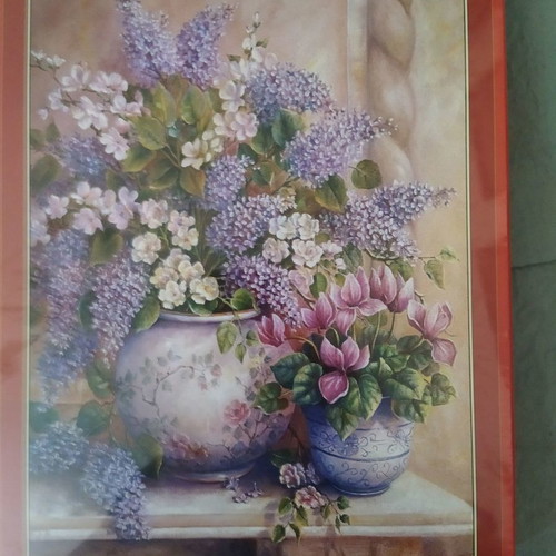 Puzzle Lilac Flowers Castorland new 1500 pieces