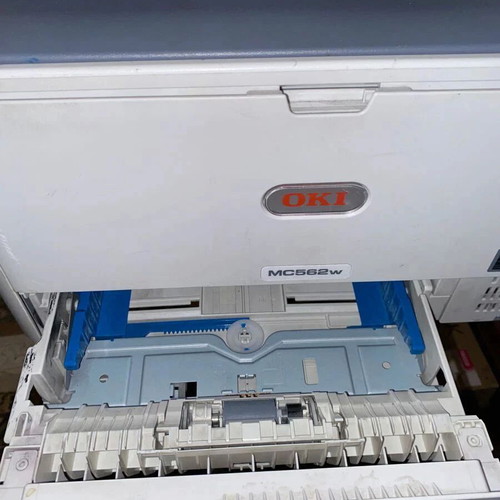 OKI MC562W printer scanner with 3 extra toners, needs LED head unit replacement