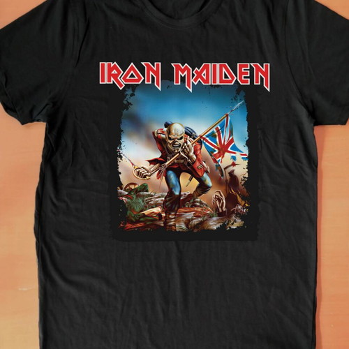 Iron Maiden The Trooper T-shirt new, black, medium