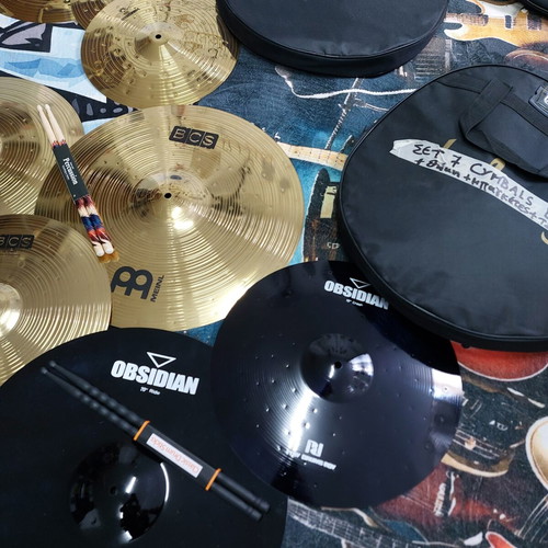 Cymbal sets new, complete series for beginners and practice
