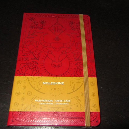 Moleskine Limited Edition Year Of The Ox Notebook Large new
