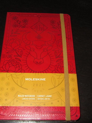 Moleskine Limited Edition Year Of The Ox Notebook Large new