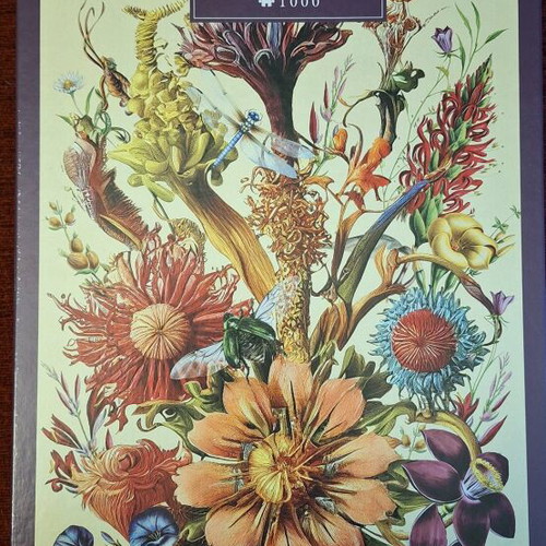 Puzzle Flowers No.5 1000 pieces like new