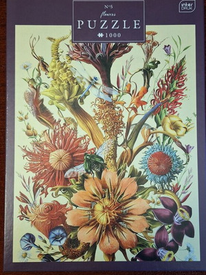 Puzzle Flowers No.5 1000 pieces like new