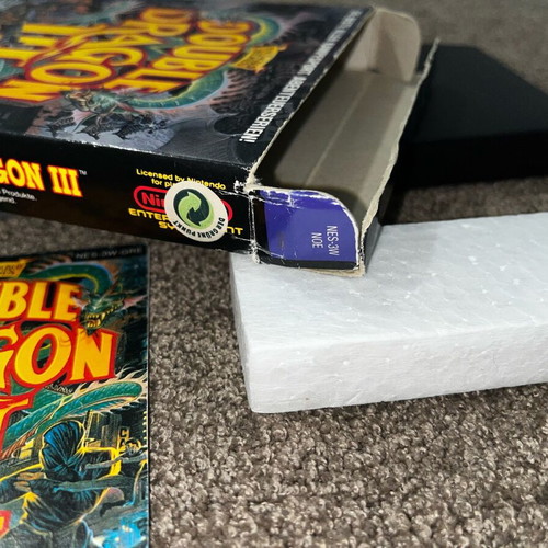 Nintendo NES Double Dragon 3 game used with cartridge, box and manual