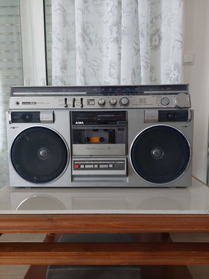 Aiwa Stereo 600 κασετόφωνο μεταχειρισμένο, λειτουργικό ραδιόφωνο και εγγραφέας