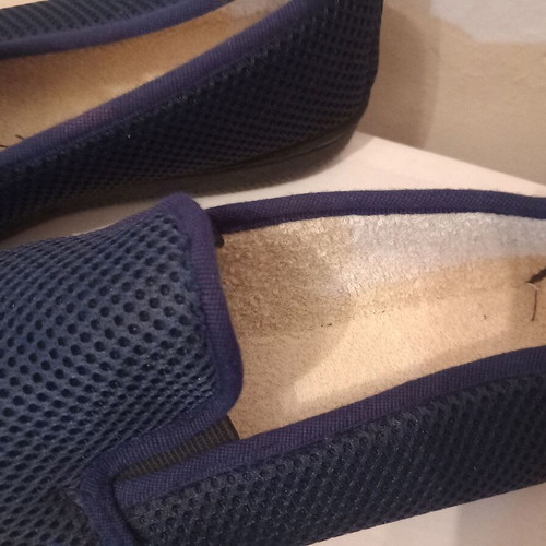 Espadrilles size 44, blue, comfortable and breathable