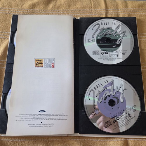 Made in Italy Compact Disc Club CD collection