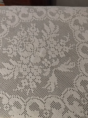 Crocheted tablecloth new