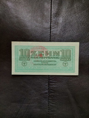 Χαρτονόμισμα 10 FENNIG 1942 μεταχειρισμένο σε πολύ καλή κατάσταση