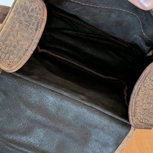 Rock & Roll leather camera bag used