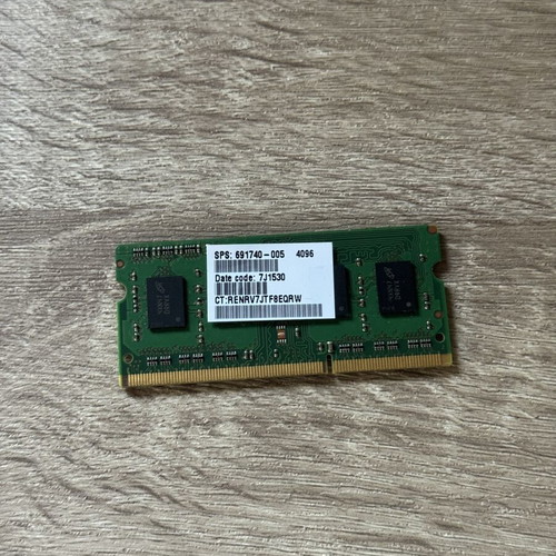 Micron 4GB DDR3L 1600MHz Laptop RAM SO-DIMM PC3L-12800 CL11 like new