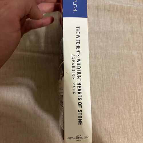Witcher 3 Hearts of Stone Expansion PS4 used, English