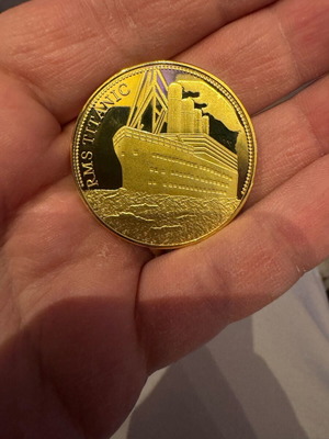 Αναμνηστικό μετάλλιο Το Ταξίδι του Τιτανικού καινούργιο