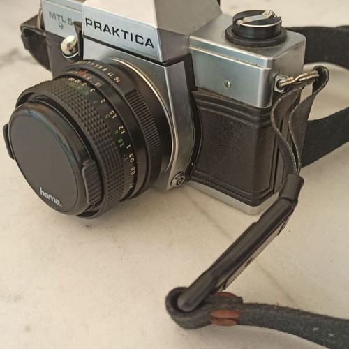 Praktica MTL 5 camera used, film, with case