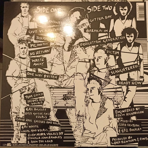 One Way System All Systems Go LP near mint, punk reissue