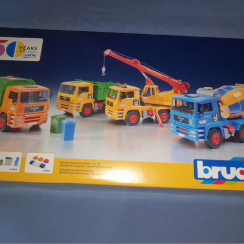 Bruder Man TGA 50 Years Cement Mixer new