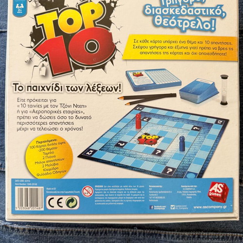 Top 10 board game The word game like new