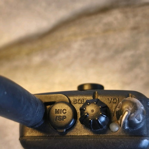 Standard Horizon HX460S portable radio used