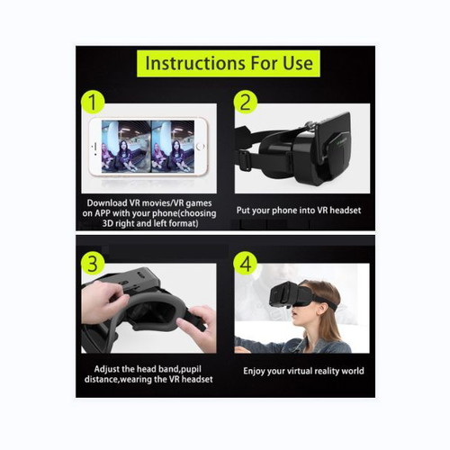 VR Shinecon virtual reality glasses new