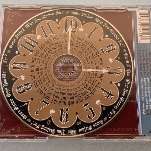 Gwen Stefani What You Waiting For? 4-trk CD single used