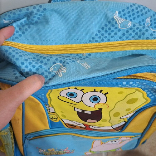 SpongeBob SquarePants School Bag new with multiple compartments