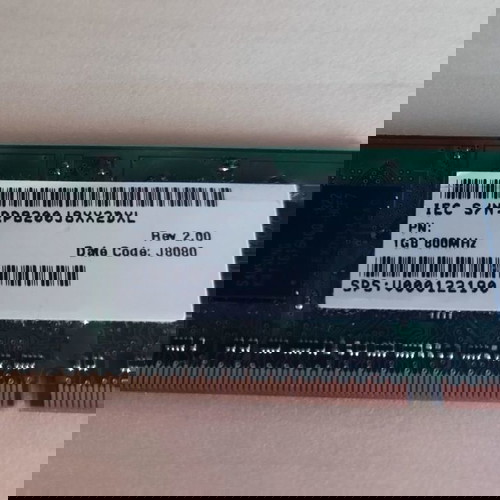 Μνημη Оперативна памет για лаптоп, Samsung 1GB DDR2 2Rx16 PC2-6400S-666-12-A3