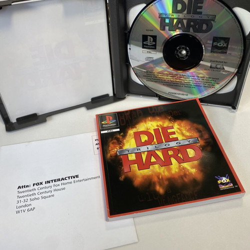 Die Hard Trilogy PlayStation 1 PS1 complete English