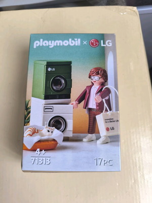 Playmobil 71313 x LG Electronics Wash Tower JJ Figure new