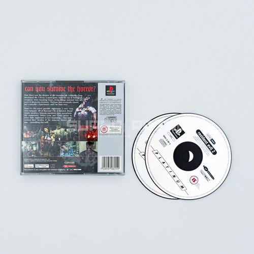 Resident Evil 2 παιχνίδι PS1 σε πολύ καλή κατάσταση, αγγλικό, 2 δίσκοι