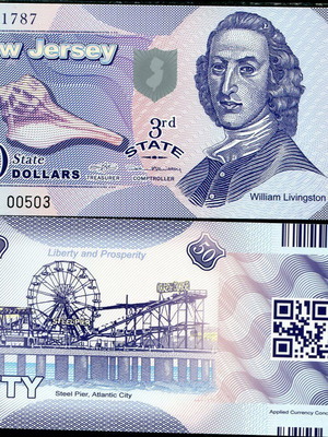 Αμερική 50 Dollars 2014 3rd State Livingston Polymer Fantasy καινούργιο