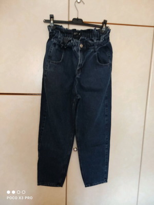 Caliope women's blue denim pants size S like new