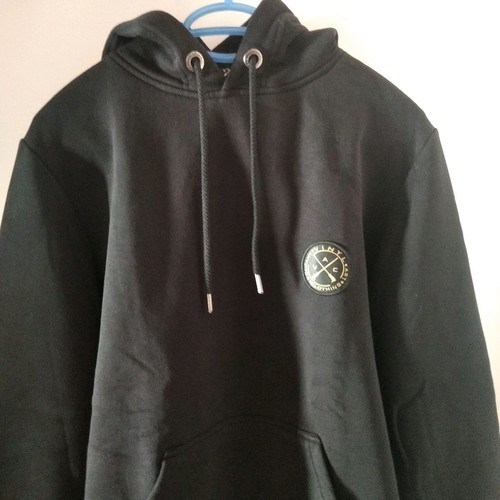 Vinyl sweatshirt black used, size M