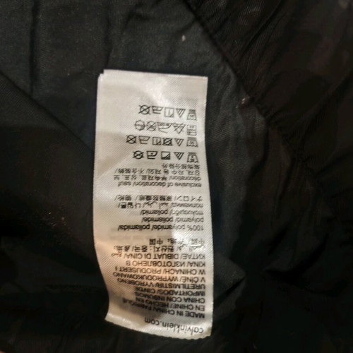 Calvin Klein cargo pants black XL with logo print new