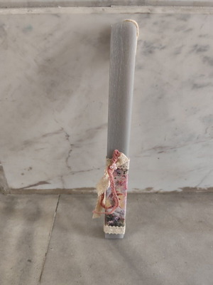 Luxury children's teenage Easter candle "Paramythi" new