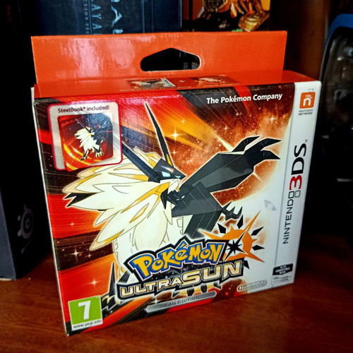 Pokemon Ultra Sun Fan Edition Nintendo 3DS game like new, English version