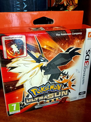 Pokemon Ultra Sun Fan Edition Nintendo 3DS game like new, English version