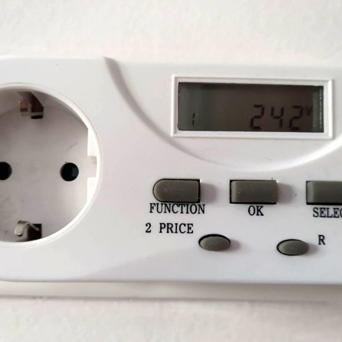 Electricity consumption meter new