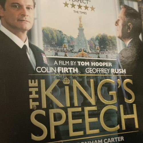 The King's Speech Blu-Ray like new, English subtitles, UK import