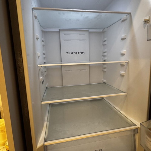 Hisense large silver refrigerator, like new