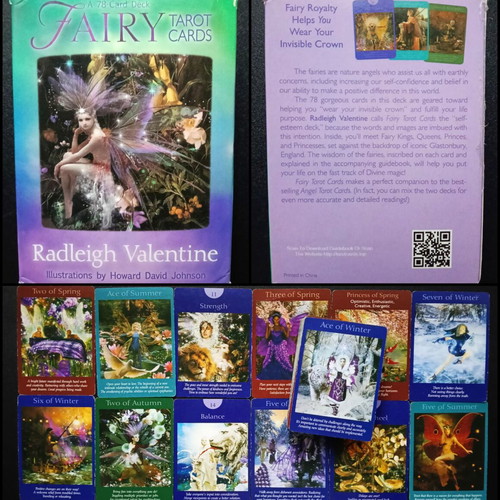 Fairy Tarot Cards deck used by Radleigh Valentine