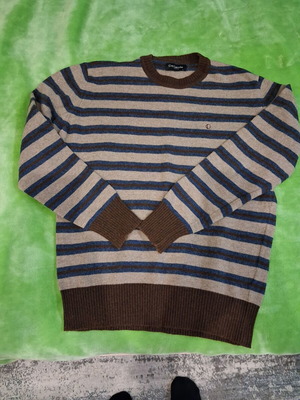 Μπλούζα μαλλινή Guy Laroche καφέ σαν καινούργιο, μέγεθος L