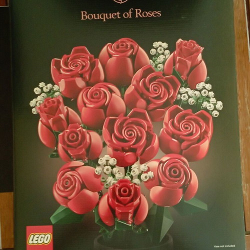 Lego Icons Botanicals Bouquet Of Roses new