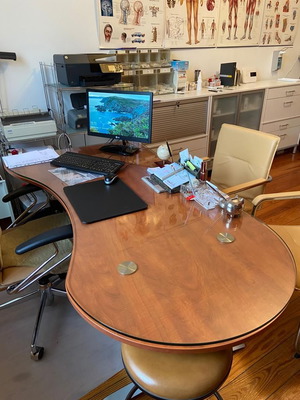 Γραφείο μεταχειρισμένο με 2 rollcontainer Büromöbel-INTERHANSA