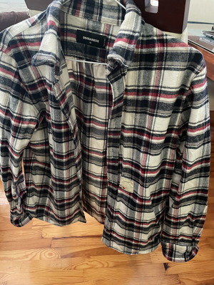 Dsquared2 hybrid shirt-jacket XXL made of 100% cotton, like new