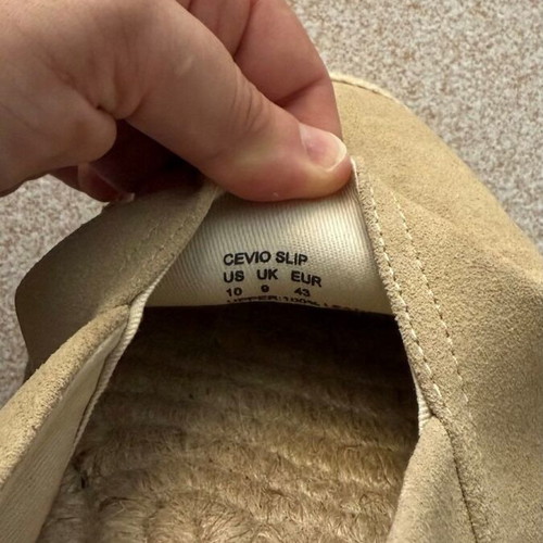Cevio Slip Espadrilles Beige Polo Ralph Lauren new, size 43