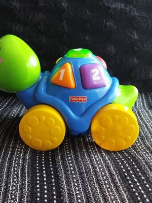 Fisher Price baby toys set of 3 used, 2 with sounds